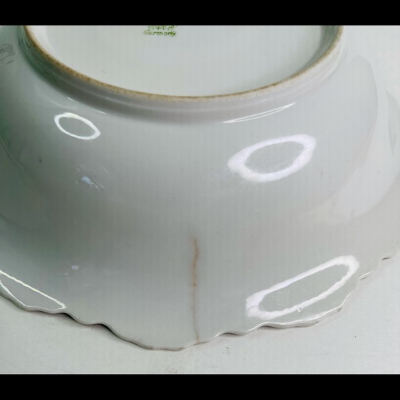 Vtg Leuchtenburg Germany Serving Bowl - Picture 8 of 8
